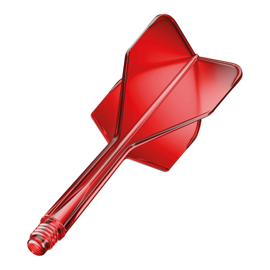 Sistema de eje de vuelo GOAT A1R No6 - Rojo Das Bild zeigt das Produkt "GOAT A1R No6 Flight-Shaft-System" in Rot. Es handelt sich um einen roten Dartflug mit integriertem Schaft.