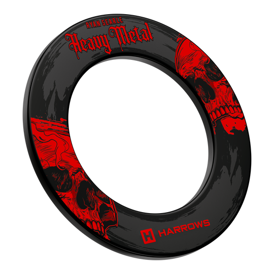 Harrows Ryan Searle Heavy Metal Surround ist sichtbar. Der dunkle Surround ist klar umrissen.