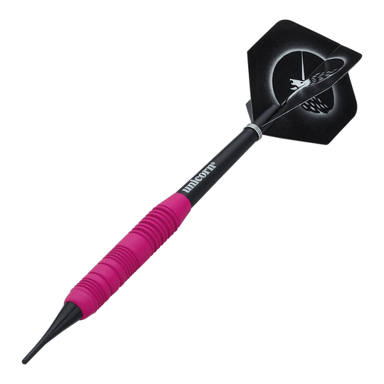 Dardos blandos de goma Unicorn Core Plus rosa - 19 g