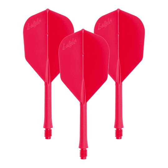 Dieses Bild zeigt einen Artikel mit dem Dateinamen LSF-903_L-Style_BarFlight_Rot_1Set. Wahrscheinlich ist es ein Set mit roten Dart-Flights.