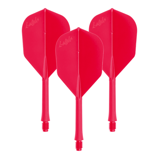 Vuelos en barra estilo L 2BA L3 - 260 Dieses Bild zeigt einen Artikel mit dem Dateinamen LSF-903_L-Style_BarFlight_Rot_1Set. Wahrscheinlich ist es ein Set mit roten Dart-Flights.