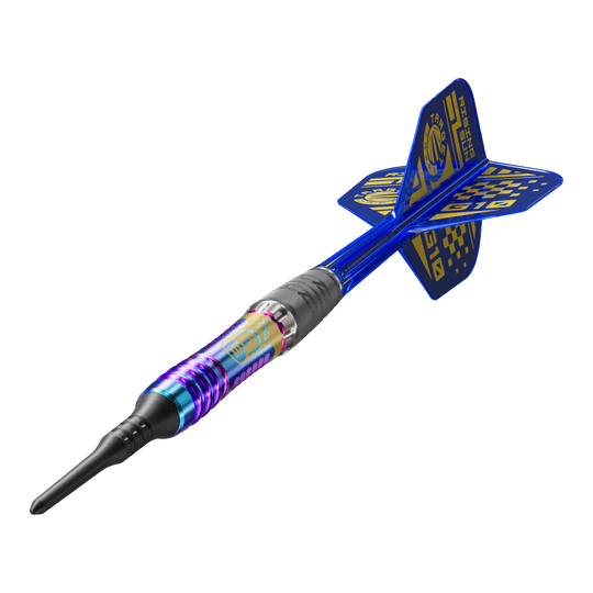 Dardos blandos Target Japan Rising Sun GEN10 - 21,5 g Abgebildet ist der Target Japan Rising Sun GEN10 Softdarts mit 21,5g. Der Dartpfeil zeichnet sich durch sein einzigartiges Design und hochwertige Materialien aus.