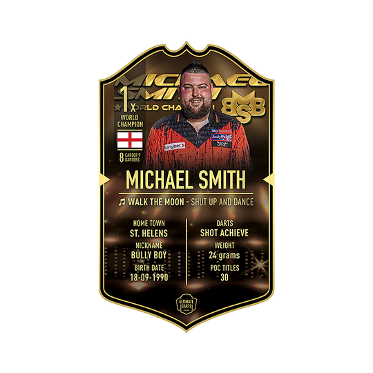 Ultimate Darts Card - Michael Smith World Champion