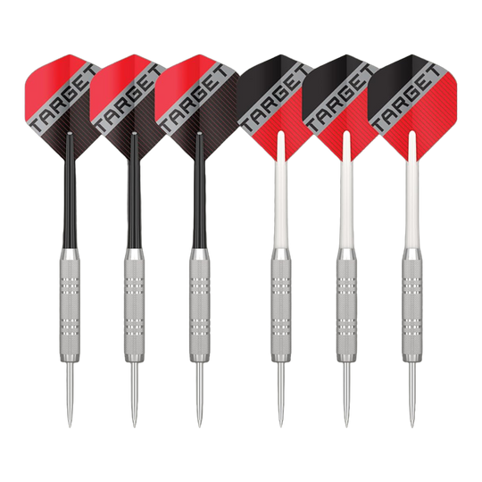 Juego de dardos de acero Target Rift Abgebildet ist das Target Rift Steeldartboard Set. Dieses Dartboard Set eignet sich perfekt für den Heimgebrauch.