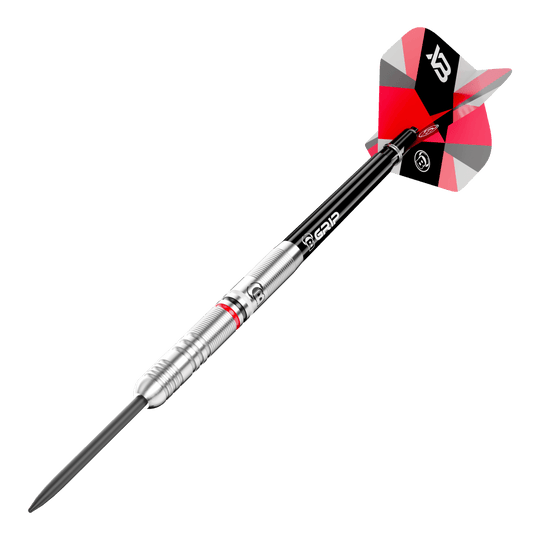 Dardos de acero Bulls Xanti Van Den Bergh - 22 g Hier sieht man die Bulls Xanti Van Den Bergh Steeldarts - 22g. Ideal für Turnierspieler und Hobby-Dartspieler.