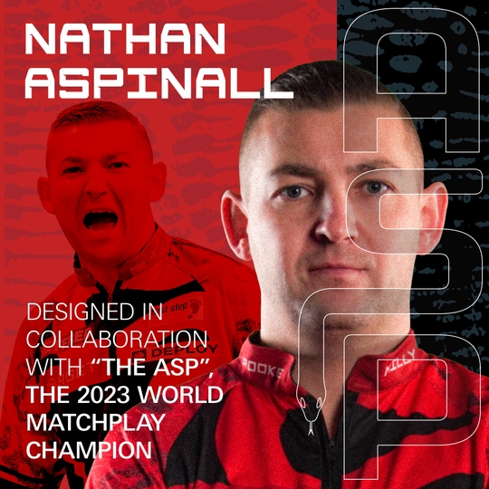 Plumas estándar Target K-Flex Nathan Aspinall No2 Gezeigt werden Target K-Flex Nathan Aspinall No2 Standard Flights. Die Flights sind Teil einer professionellen Dart-Ausstattung.