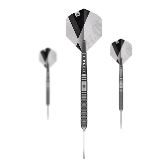 Dardos de acero Target Beau Greaves GEN1 Swiss Point Abgebildet ist das Produkt Target Beau Greaves GEN1 Swiss Point Steeldarts. Es handelt sich um hochwertige Steeldarts für Präzisionsspiele.